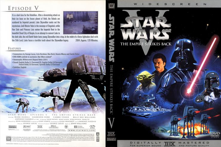 Kolekcja Gwiezdne wojny 1977-20... - Gwiezdne wojny Część V. Imperium kontrata...s Episode V. The Empire Strikes Back 1980.jpg