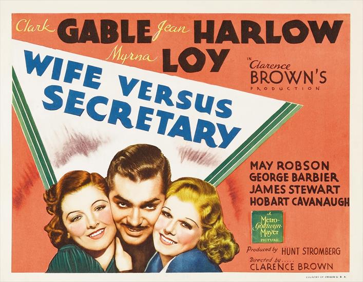 1936.Żona czy sekretarka - Wife vs. Secretary - 1118full-wife-vs.-secretary-poster.jpg